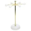 Sfera French White Ceramic & Gold Wire Jewelry Tree