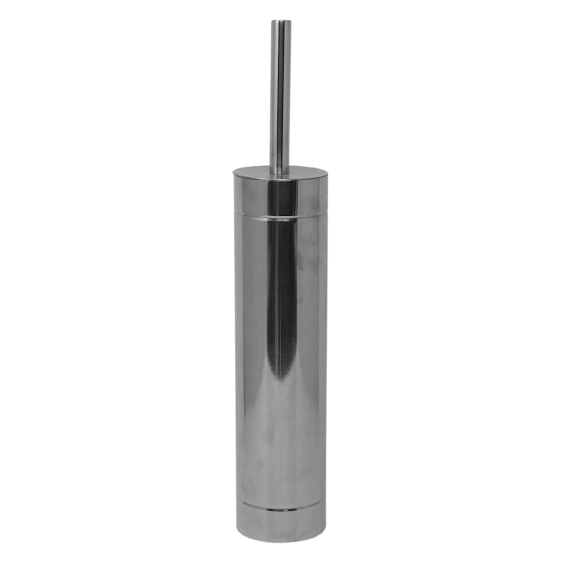 Slim Steel Toilet Brush, Chrome 1 Slim Steel Toilet Brush, Chrome