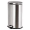 Stainless Steel Oval Pedal Trash Bin, 45l
