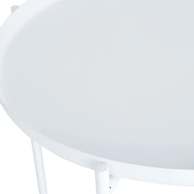 Tate Tray Side Table, White 2 Tate Tray Side Table, White - Image 2