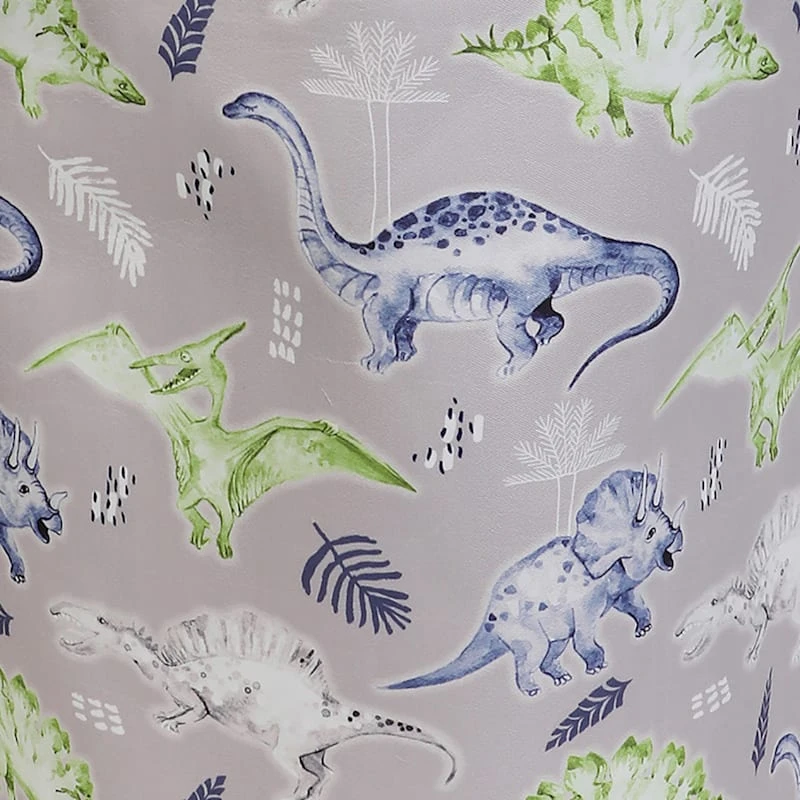 Tiny Dreamers Round Dinosaur Laundry Hamper, Medium 2 Tiny Dreamers Round Dinosaur Laundry Hamper, Medium - Image 2