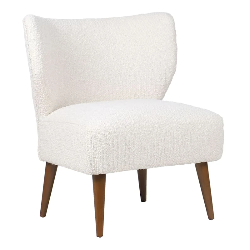 Tracey Boyd Beckett Boucle Accent Slipper Chair 1 Tracey Boyd Beckett Boucle Accent Slipper Chair