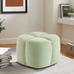 Tracey Boyd Sage Ottoman -Furniture Store tracey boyd sage ottoman 2