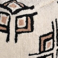 Tracey Boyd Tile Tufted Pouf, Cream 5 Tracey Boyd Tile Tufted Pouf, Cream -Furniture Store tracey boyd tile tufted pouf cream 2