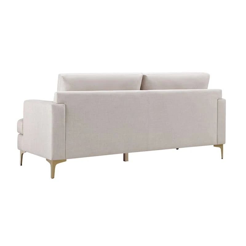 Tribeca Ivory Upholstered Sofa 3 Tribeca Ivory Upholstered Sofa - Image 3