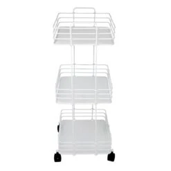 Ty Pennington 3-Tier Wide Mesh Storage Cart -Furniture Store ty pennington 3 tier wide mesh storage cart 1