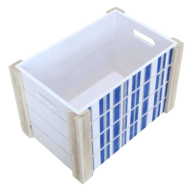 Ty Pennington Cozy Cottage White Wooden Crate, Extra Large 1 Ty Pennington Cozy Cottage White Wooden Crate, Extra Large