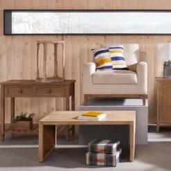 Ty Pennington Knox Upholstered Wooden Accent Chair -Furniture Store ty pennington knox upholstered wooden accent chair 3