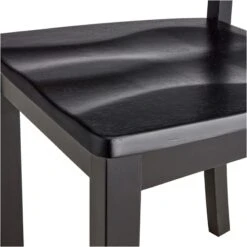 Uptown 5-Piece Dining Set, Black 10 Uptown 5-Piece Dining Set, Black -Furniture Store uptown 5 piece dining set black 3