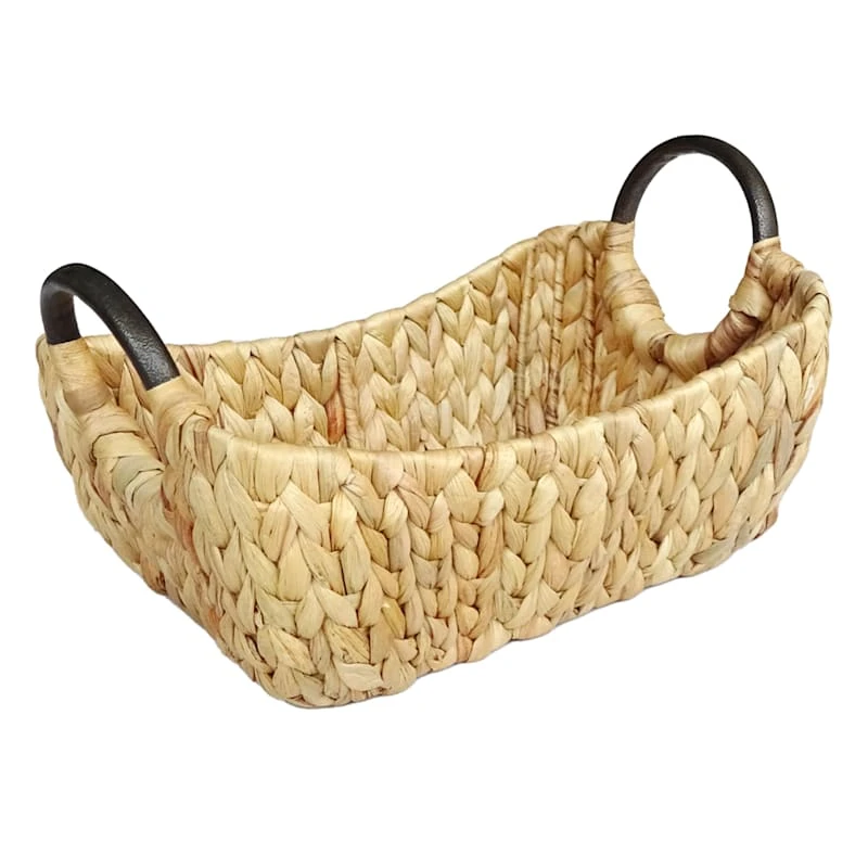 Water Hyacinth Boat Iron Handle S 1 Water Hyacinth Boat Iron Handle S