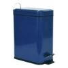 Weston Navy Blue Metal Step Can With Removable Liner, 5l