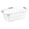 White Laundry Basket, 40l