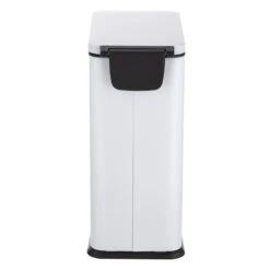 White Rectangle Pedal Bin, 9.7l 10 White Rectangle Pedal Bin, 9.7l -Furniture Store white rectangle pedal bin 9.7l 3